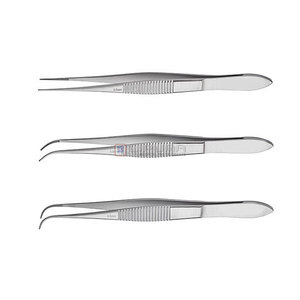 Pinzas Iris FISCHER 1x2 Dientes Extra Finas Estilo Graefe Instrumentos Médicos Quirúrgicos Procedimientos Oftálmicos Pinzas Iris FISCHER - Product Image 1
