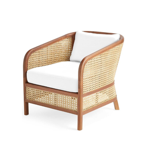 Maison salle à manger Restaurant meubles rotin jardin canapé chaises design antique avec coussin prix de gros - Product Image 4