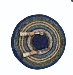 Manteles Individuales Decorativos Impermeables Antideslizantes Reutilizables de Jacquard Bordado Sólido - Product Image 2