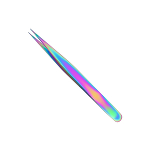 Pinces professionnelles pour extensions de cils, meilleures pinces à pointe en fibre pour une prise parfaite des extensions de cils - Product Image 5