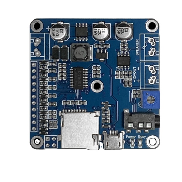 DTM3202 TF-card High Power Serial Port Control USB Change Songs Combination Playback Broadcast Sound Voice Audio Module