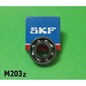 Rodamiento de la placa final de la caja de cambios Lambretta J + Lui + Vega + Cometa y eje trasero para B + C + LC - Product Image 1