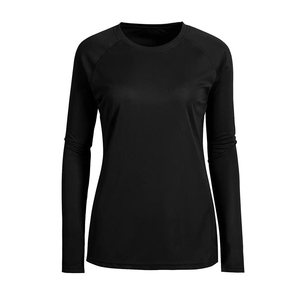 Camiseta unisex con logotipo personalizado de secado rápido, tela de sarga transpirable, estampado informal para hombre, diseño de protección solar bordado, manga larga - Product Image 5