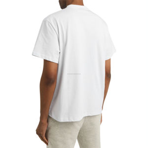 เสื้อยืดถักสำหรับผู้ชายสำหรับฤดูร้อนใหม่2025เสื้อยืดพิมพ์ลายคุณภาพสูงเสื้อยืดลำลองพิมพ์ลายตัวอักษรสำหรับผู้ชายคอกลมแขนสั้นสำหรับผู้ชาย - Product Image 3