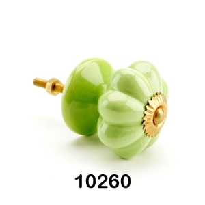 Proveedor mayorista indio de perilla de cajón de melón de cerámica, accesorios de decoración moderna de latón para el hogar, perillas de puerta y cajón a bajo precio - Product Image 3