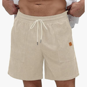 Pantalones cortos de mezclilla rasgados desgastados de algodón 100% personalizados para hombre, pantalones cortos de estilo Vintage con remaches, decoración Formal de verano y otoño - Product Image 2