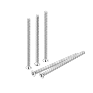 DIN 965 ISO 7046 M5 M3 M4ไทเทเนียมตัวชี้วัด/นิ้วสกรูเครื่องปิดภาคเรียนสังกะสี - Product Image 1