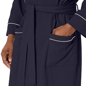 Albornoz de tarifa razonable para hombres, material suave y duradero, totalmente personalizado, transpirable, cómodo, albornoz para hombres con calidad superior - Product Image 2
