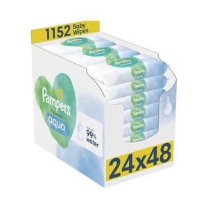 ผ้าอนามัยแบบเปียกสำหรับเด็ก24แพ็กของ48ผ้าเช็ดทำความสะอาดผ้าฝ้ายเปียก1152แผ่นขนาดที่กำหนดเองสำหรับการทำความสะอาดฟื้นฟูผิวธรรมชาติ ph - Product Image 2