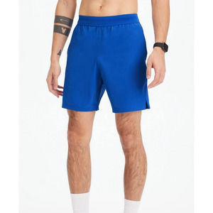 Pantalones Cortos Deportivos para Hombre, de Alta Calidad, Tejido de Lona, Secado Rápido, Ecológicos, Cintura Elástica, Transpirables, Color Sólido Personalizado - Product Image 1