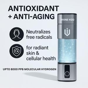 Botella de Hidrógeno Hiperactiva de Excelente Calidad con Indicador LED y Diseño de Vidrio de Borosilicato, Suministro Mundial Disponible - Product Image 3