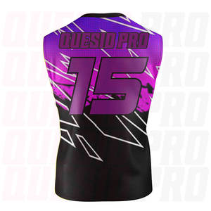 ชุดอเมริกันฟุตบอลแบบซับลิเมชั่นสั่งทำขายส่ง 7v7 ดีไซน์ล่าสุด ทรงปกติสำหรับเยาวชน ไซส์พลัส ชุดทีม น้ำหนักเบา - Product Image 6