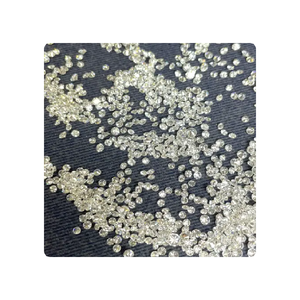 Impresionante Cuarzo Natural 100% Natural, Diamantes Sueltos Reales (0.90MM 3.60MM) Color G H Mixto, Corte Corazón, Certificados por Aigs - Product Image 1