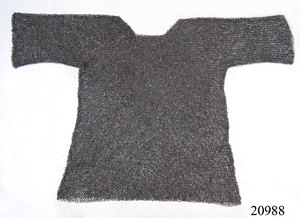 เสื้อเชนเมลเหล็กสีดำแบบยาว, เสื้อเกราะเชนเมลแบบฮาวเบิร์ก - Product Image 4