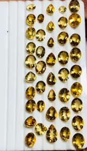 หินควอทซ์สีเหลืองผสมอัญมณีสีเหลืองส้มธรรมชาติเกรดดีเนื้อสีที่น่าตื่นตาตื่นใจขายส่งพร้อมส่ง - Product Image 4