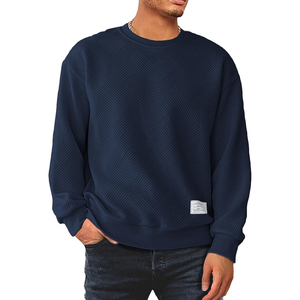 Sudadera Casual con Capucha para Hombre, Personalizable con Logotipo, Tejido de Punto con Spandex/Poliéster, Estilo Oversize, Secado Rápido, Transpirable, Estilo Urbano - Product Image 1