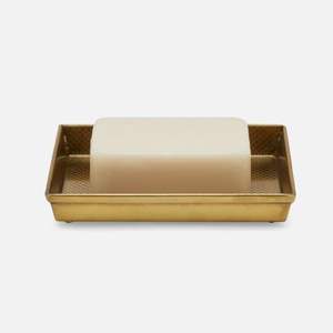 Porte-savon en métal au design moderne pour les espaces de salle de bain contemporains, offrant une finition propre et une utilisation pratique - Product Image 3