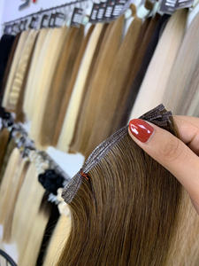 Cheveux vierges vietnamiens Genius Weft pour extensions de cheveux, qualité supérieure, toutes longueurs, ondulés - Product Image 6