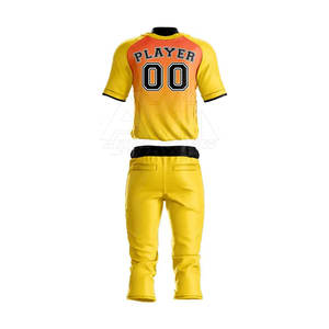 Uniformes de Béisbol Personalizados con Logotipo, Transpirables, Ligeros, de Gran Tamaño, a Precio Económico para Hombre - Product Image 2