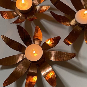 Elegante soporte de vela de Metal dorado para el hogar Decoración Día de San Valentín Tipo de cuenco - Product Image 4