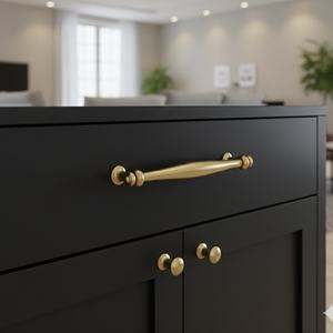 Poignée de meuble en alliage de zinc en forme de tige, poignées contemporaines pour meubles, chambre à coucher, salon, cuisine, salle à manger, salle de bain, tiroir - Product Image 5