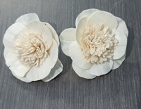 Sola fleur avec mèche en coton et fil Rose éternelle avec fleur fête des mères saint valentin noël merci cadeaux pour les femmes