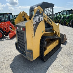 Gehl RT210 Yellow Compact <b>Track</b> Skid Steer Loader Diesel 75KW with High Load Moment Bucket for Construction Material Handling - Product Image 5