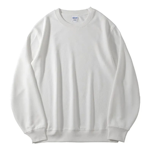 Servicios OEM, Sudadera con Logotipo Personalizado, Bordado, Algodón en Blanco, Unisex, Cuello Redondo, Sudadera Holgada para Hombre, Transpirable - Product Image 6