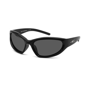 [RIETI] [Sports Goggles] FLAVIO C1, <b>Black</b> Lens + <b>Black</b> Frame Luxury <b>sunglasses</b> Volumious goggle-shaped frame fashion <b>sunglasses</b> - Product Image 1