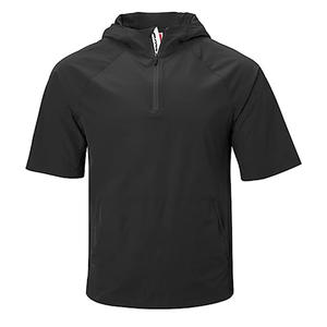 Camiseta con capucha para hombre, camisa con media cremallera - Product Image 5