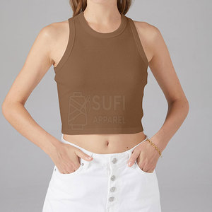 Camiseta Corta Informal Ligera para Mujer, Tejido Elástico de Punto, Absorbe la Humedad, Transpirable, Cuello Redondo, Poliéster y Elastano en la Parte Delantera - Product Image 4