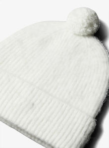 Bonnet en acrylique personnalisé avec logo, fabriqué au Pakistan, bonnet en tricot blanc avec pompon, tissu tricoté chaud, vêtements d'hiver - Product Image 3