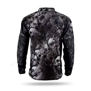 Vêtements de sport de paintball professionnels personnalisables, maillots respirants haute durabilité, graphiques d'identité d'équipe imprimés réversibles - Product Image 2