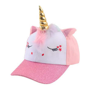 Casquette de baseball luxueuse 5 panneaux Arc-en-ciel Licorne en velours Oxford de haute qualité, motifs ethniques, feuilles et léopard, options courbées et plates - Product Image 3