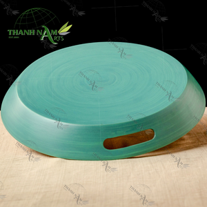 Juego de bandejas para servir de bambú ecológico, elegantes y personalizadas, OEM, cocina ecológica, restaurante, exhibición de comida y Decoración de mesa para el hogar - Product Image 4