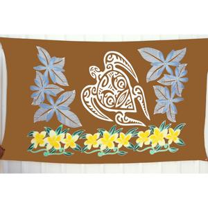 Pareos Hawaianos Pintados a Mano 100% Rayón de Alta Calidad, Ropa de Playa Personalizada al por Mayor, Islas del Pacífico Asiático HPGU058-04-200 - Product Image 1