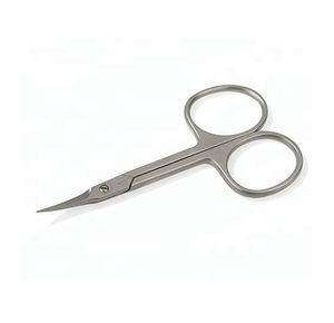 High Quality Stainless Steel <b>Manicure</b> Cuticle Nail <b>Scissors</b> with Straight Blade Handle for Nail Care Right-Handed - Product Image 5