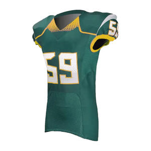 Camisetas de fútbol americano a medida Precios al por mayor Camisetas de fútbol Camisetas bordadas personalizadas Camiseta de fútbol americano - Product Image 1