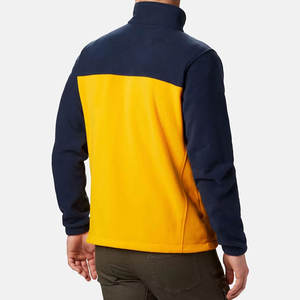 Chaqueta de Forro Polar Personalizada para Hombre en Varios Colores |   Ropa Deportiva de Alto Rendimiento de Dos Tonos de 240 g, Capa Intermedia OEM Elite con Logotipo Bordado en la Parte Delantera - Product Image 2