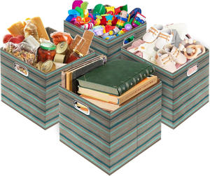 ตะกร้าเก็บของเด็กแบบพับได้วัสดุที่ปลอดภัยมาตรฐานสหภาพยุโรปสำหรับจัดเก็บในห้องผลิตจากเวียดนาม - Product Image 2