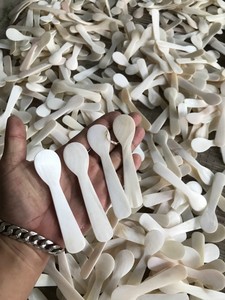 Cuillères en nacre, coquillages, coquilles de caviar, cuillères en coquille de conque, accessoires de cuisine faits à la main de haute qualité, best-seller - Product Image 4