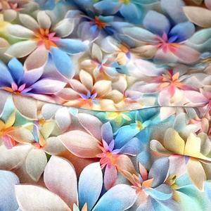 ชุดเดรสฤดูร้อนผ้าเรยอนเนื้อนิ่มวัสดุเรยอนพิมพ์ดิจิตอลดีไซน์ใหม่2025ออกแบบได้ตามต้องการ - Product Image 2