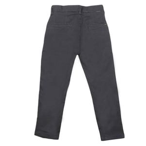 Pantalon en coton pour garçons - Gris foncé - Product Image 2