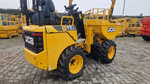 Mini-dumper d'occasion 1T-E jaune à prix d'usine, chargeuse sur pneus compacte pour chantier de construction - Product Image 6