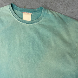 Tùy Chỉnh Người Đàn Ông Của Áo Phông Chất Lượng Cao Trống Heavyweight Sườn Cổ Thời Trang Đường Phố Biểu Tượng Thiết Kế Axit Nước Rửa Đau Khổ Áo Phông Cho Nam Giới - Product Image 2