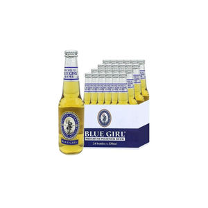 ขวดเบียร์สาวลาเกอร์สีน้ำเงินสำหรับจัดส่งทั่วโลกและมีจำหน่ายในกล่องบรรจุทรงถังขนาดใหญ่ - Product Image 4