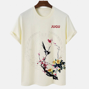 Camisetas de Verano para Hombre de Primera Calidad, Ligeras, Duraderas, de Punto, de Poliéster/Algodón, de Secado Rápido y Transpirables - Product Image 1