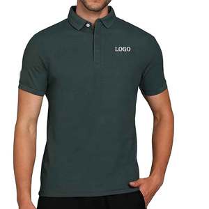 Golf polo Embroidered Cotton Short Sleeve Blank <b>polyester</b> Spandex size button high qualitY Blank Man <b>tshirt</b> polo shirts - Product Image 1
