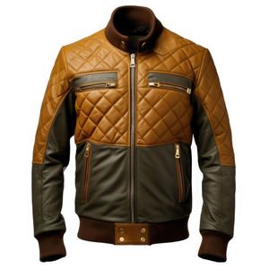 แจ็กเก็ตหนังสำหรับทุกเพศพร้อมดีไซน์โลโก้ตามสั่ง - Product Image 2