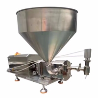 Machine de remplissage semi-automatique rotative de bureau avec PLC pour bouteilles, liquides, savon, produits chimiques, miel, confiture, crème – Haute précision, facile à utiliser